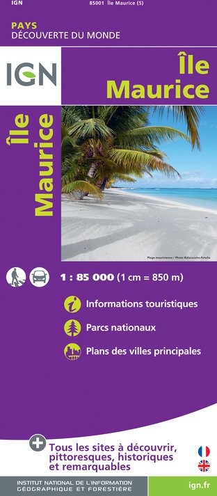 Carte IGN 85001 - Ile Maurice