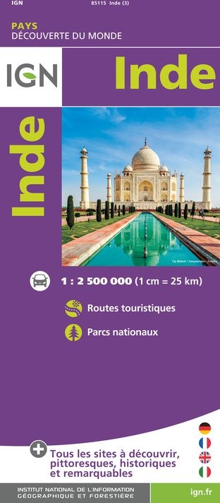 Carte IGN 85115 - Inde