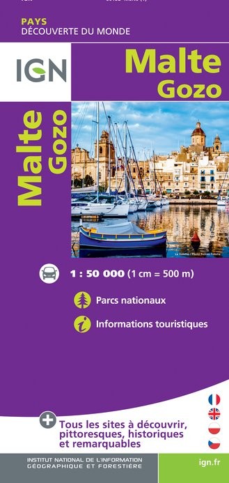 Carte IGN 86132 - Malte - Gozo