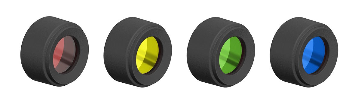 Jeu de 4 filtres couleurs 29,5mm (p5r core) | Led Lenser