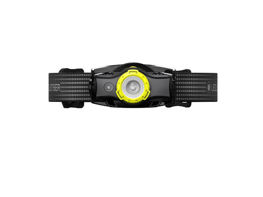 Lampe frontale mh5 noire et jaune | Led Lenser