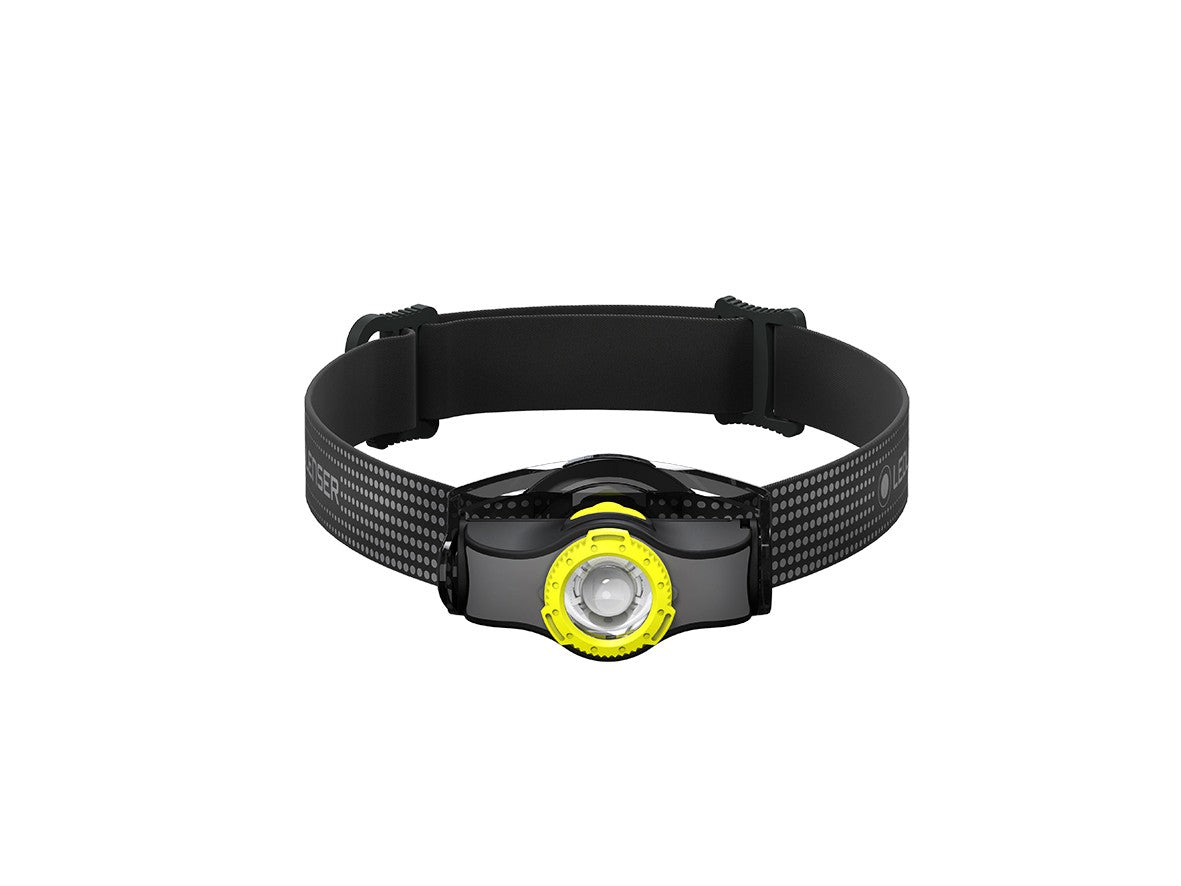 Lampe frontale mh3 noire et jaune | Led Lenser