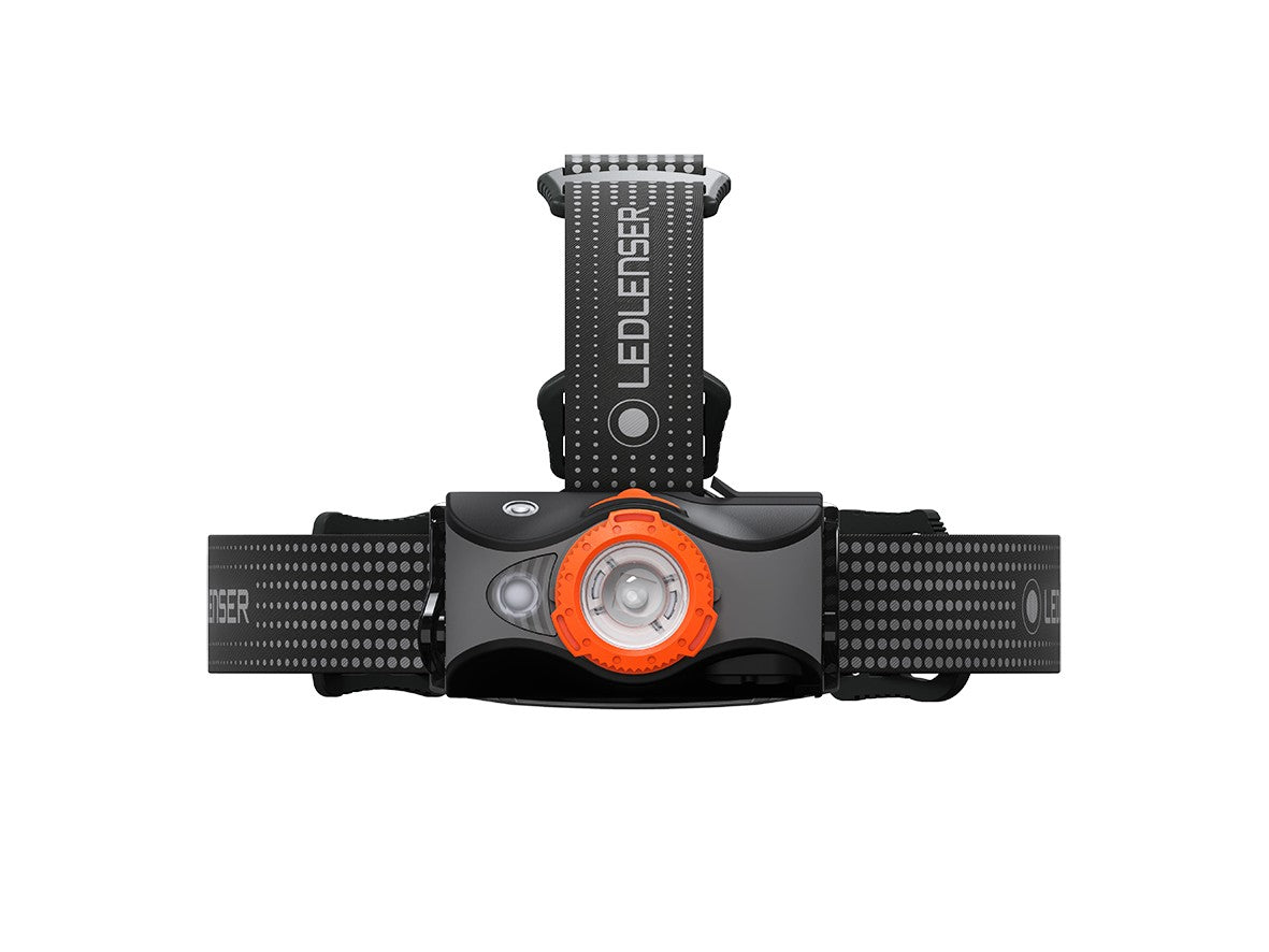 Lampe frontale mh7 noire et orange | Led Lenser