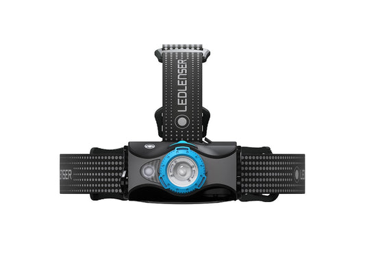 Lampe frontale mh7 noire et bleue | Led Lenser