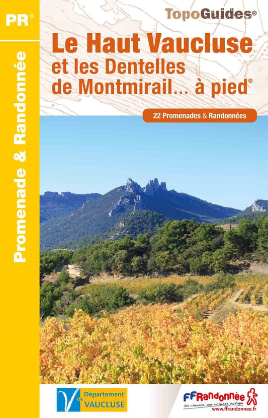 Haut-Vaucluce et dentelles de Montmirail | Topoguide FFRP