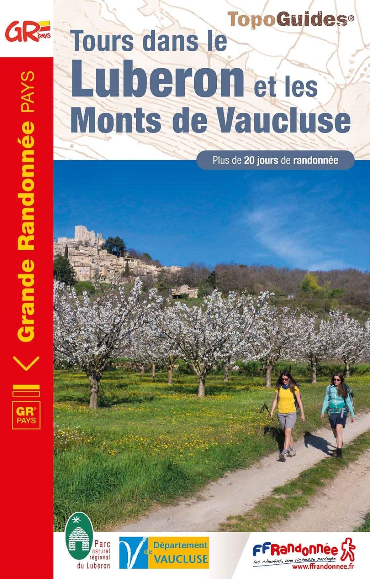 Tours dans le Luberon et les Monts de Vaucluse | Topoguide FFRP