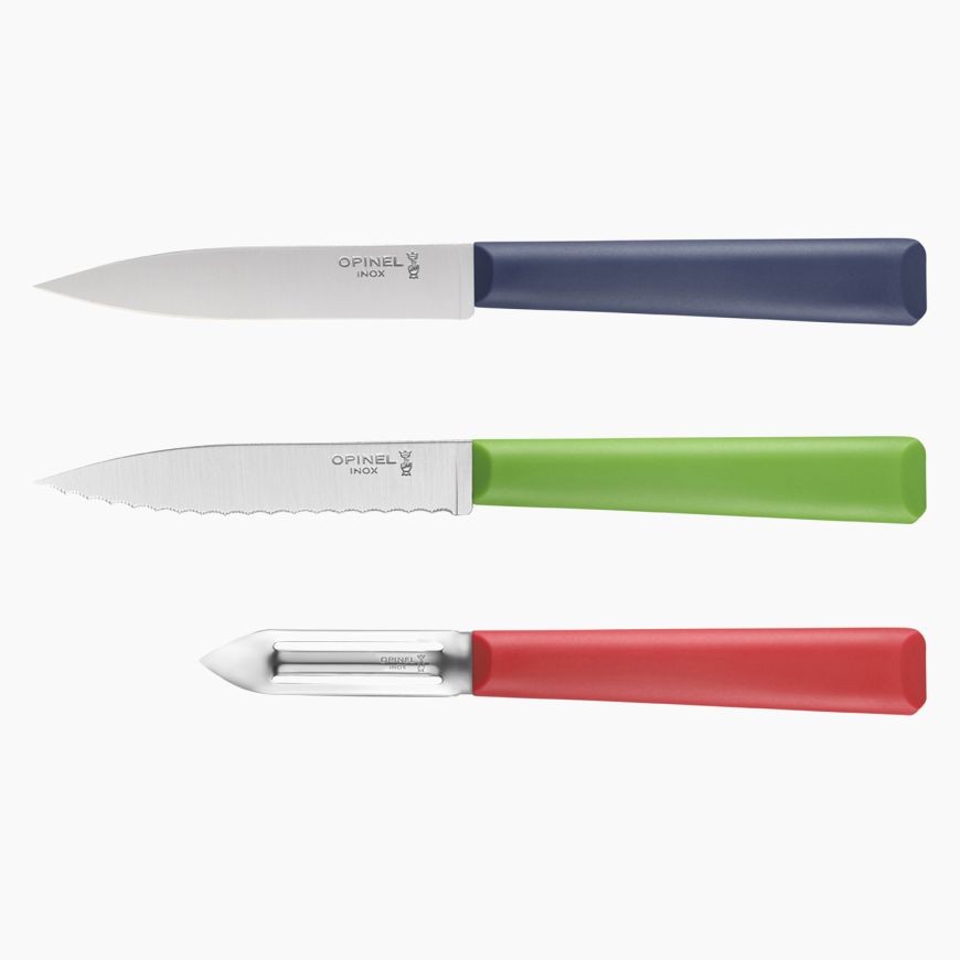 Couteaux de cuisine | Coffret 3 Opinel essentiels