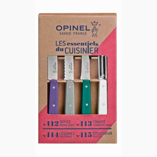 Couteaux de cuisine Opinel | Coffret essentiel Art déco