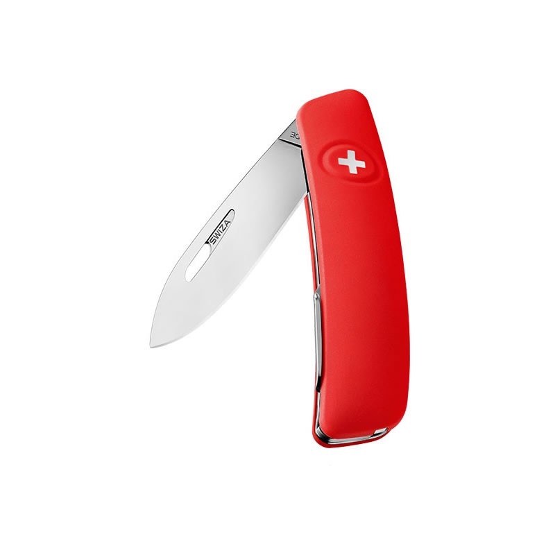 Couteau suisse Swiza D00 Rouge - Rouge avec fonctions