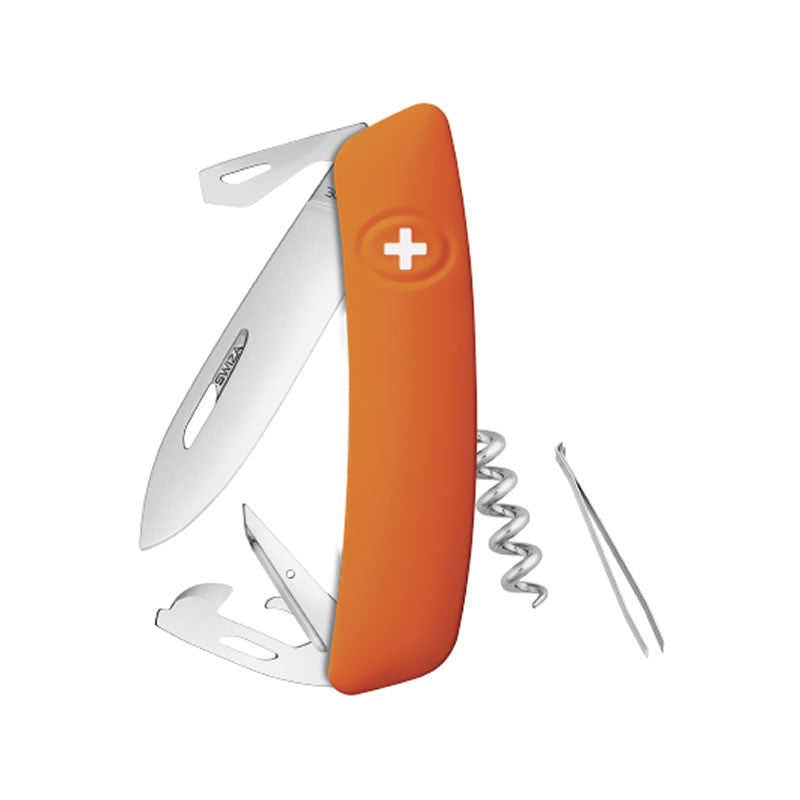 Couteau suisse Swiza D03 Orange - avec 11 fonctions