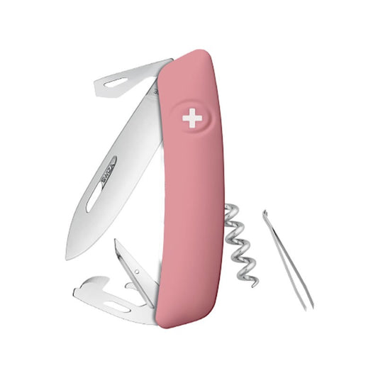 Couteau suisse Swiza D03 Rose - avec 11 fonctions