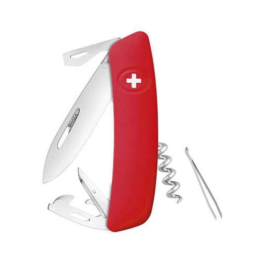 Couteau suisse Swiza D03 Rouge - Rouge avec 11 fonctions