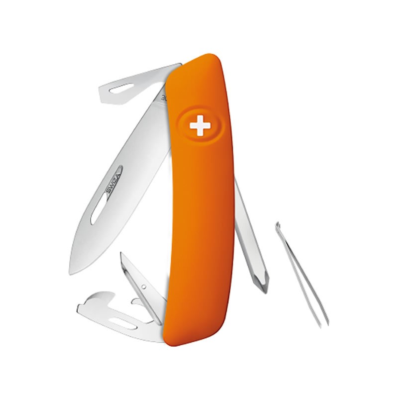 Couteau suisse Swiza D04 Orange - avec 11 fonctions