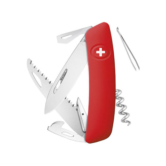 Couteau suisse Swiza D05 Rouge - Rouge avec 12 fonctions