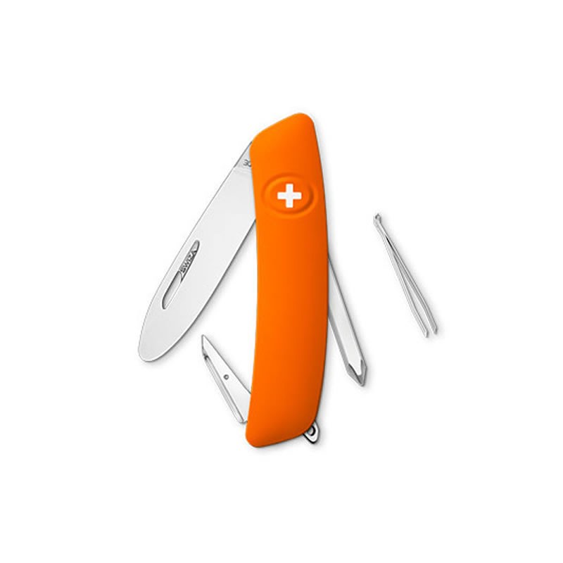 Couteau suisse Swiza J02 Junior Orange - avec 6 fonctions