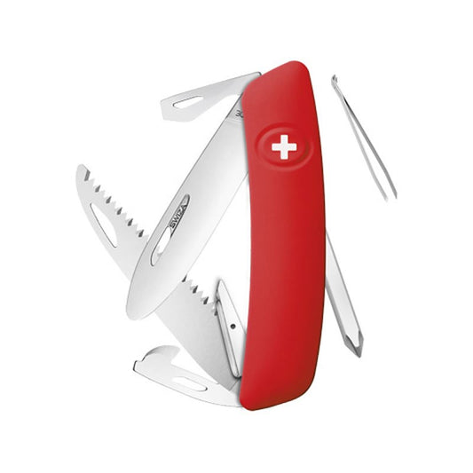 Couteau suisse Swiza J06 Junior Rouge - Rouge avec 12 fonctions