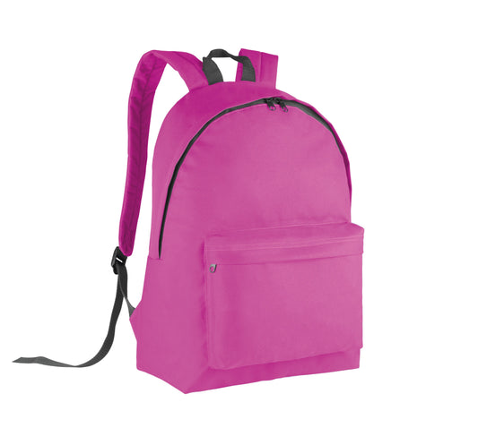 Sac à dos 20 litres ECOLE enfant Kimood fucshia et gris foncé