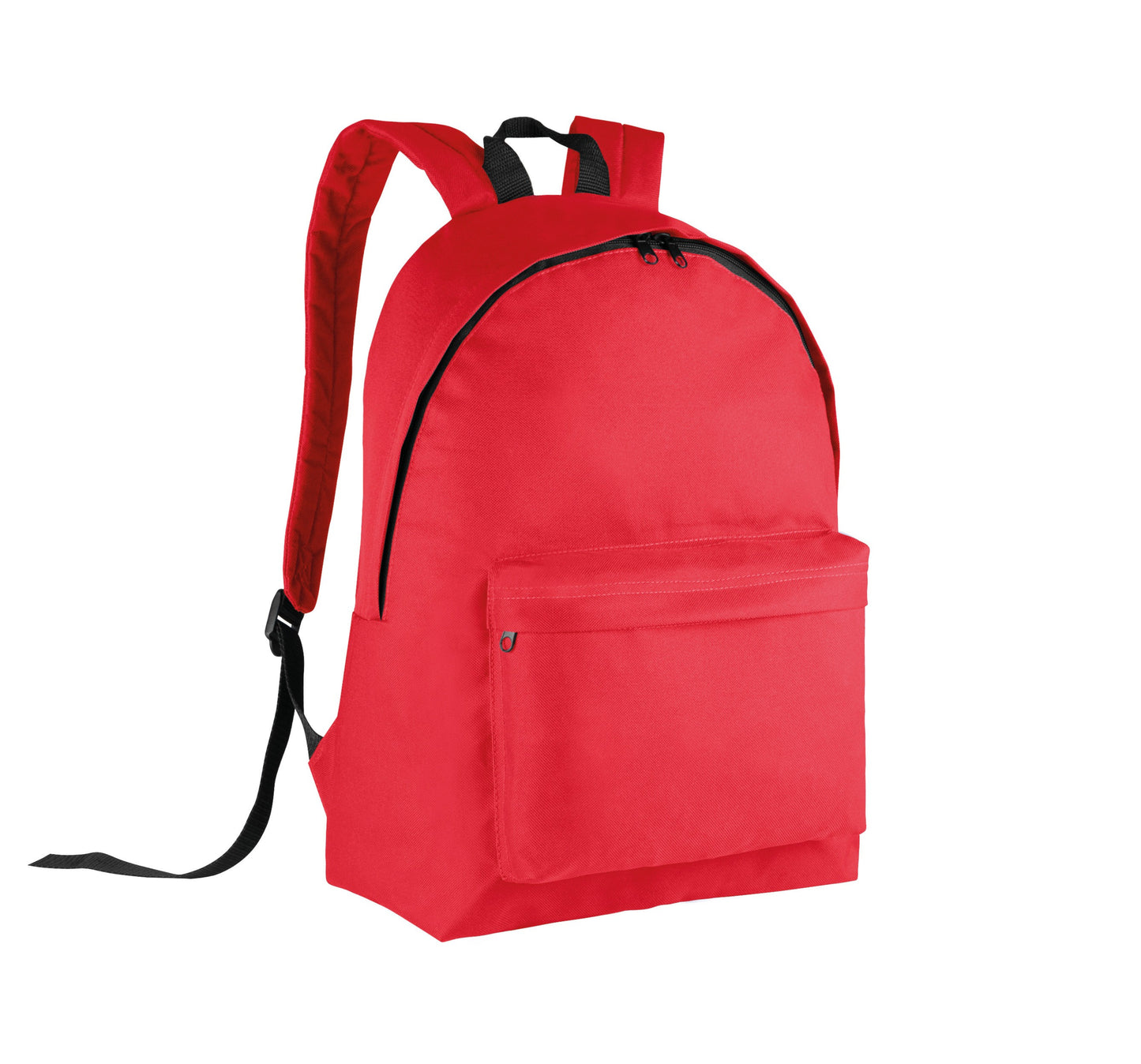 Sac à dos 20 litres ECOLE enfant Kimood rouge et noir