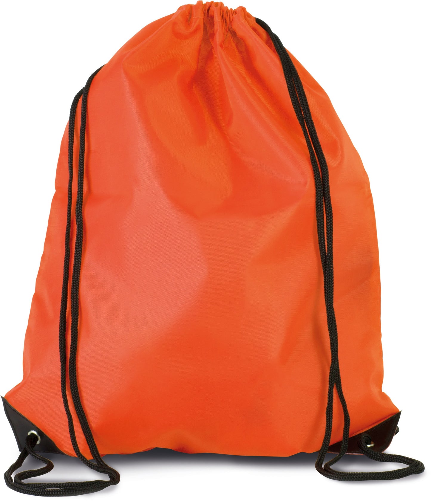 Sac à dos 13 litres avec cordelettes Kimood orange vif