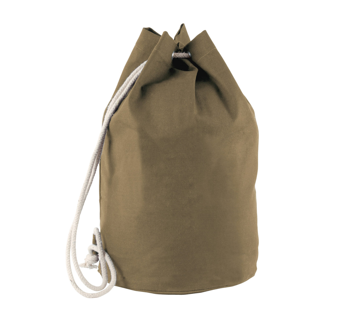 Sac de marin 45 litres en coton avec cordon Kimood kaki