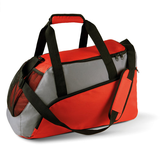 Sac multisports 47 litres Kimood rouge et gris clair