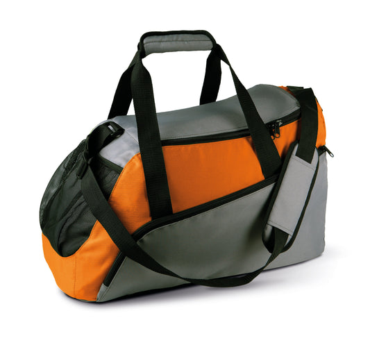 Sac multisports 47 litres Kimood gris et orange