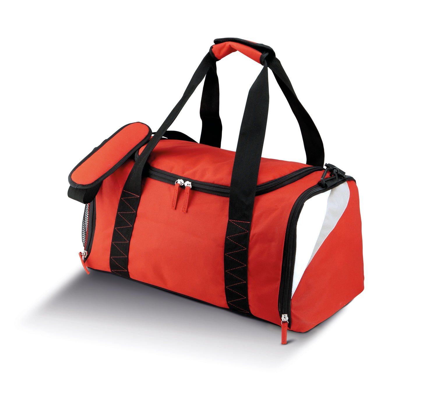 Sac de sport 50 litres PROACT® rouge blanc et gris clair