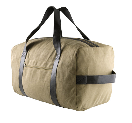 Sac de voyage 46 litres en canvas Kimood kaki