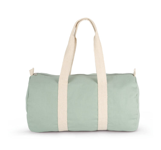 Sac de voyage 28 litres en coton Kimood naturel