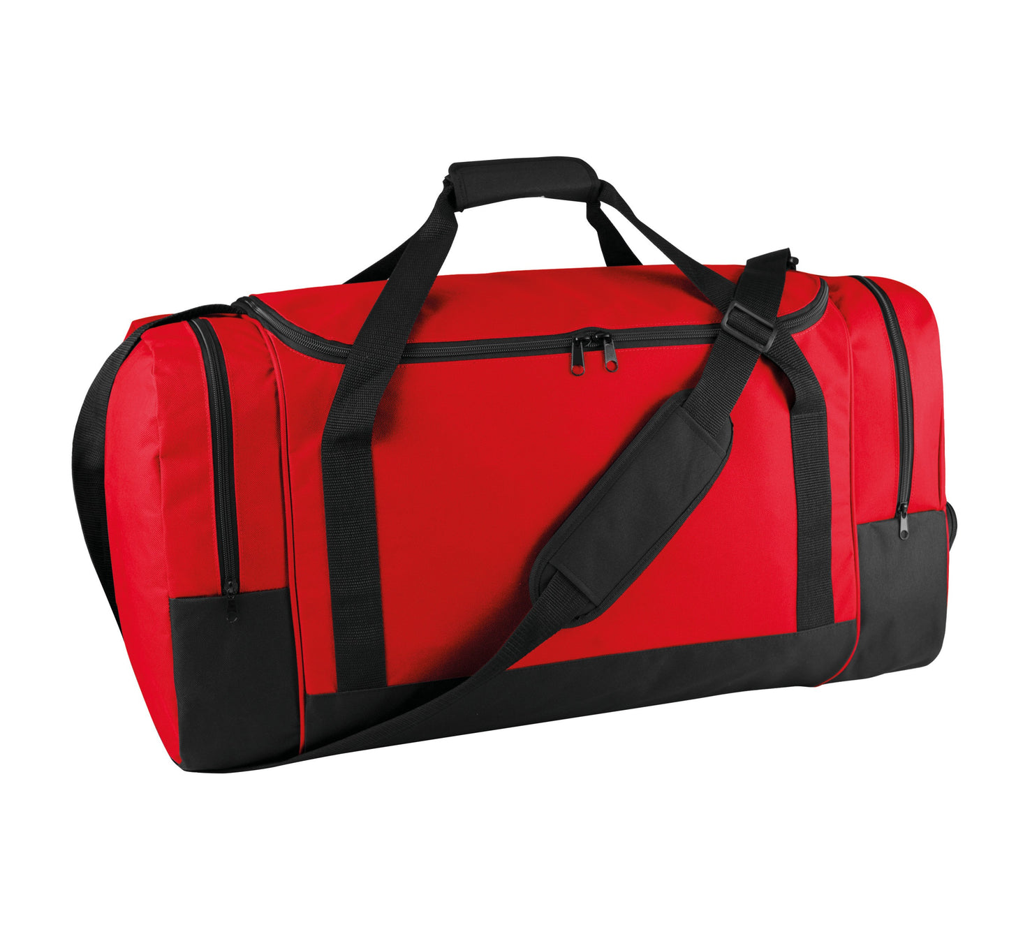 Sac de voyage 85 litres multipoches PROACT® rouge et noir