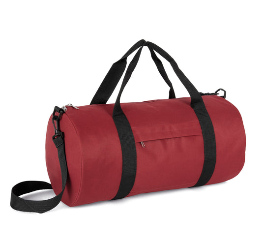 Sac de voyage 25 litres recyclé avec poche Kimood rouge