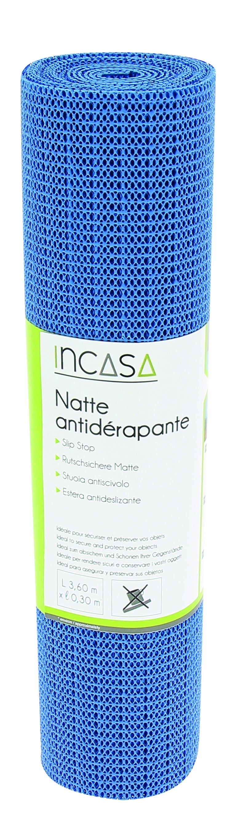 Natte antidérapante bleu