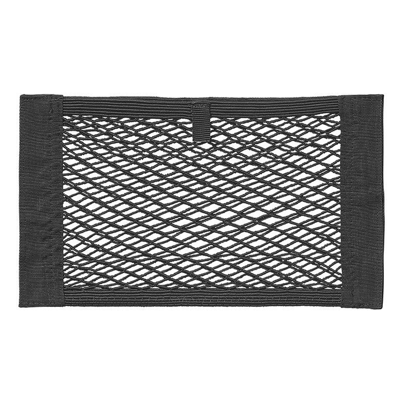 Filet de rangement élastique 40x25cm double avec fermeture velcro NS-6