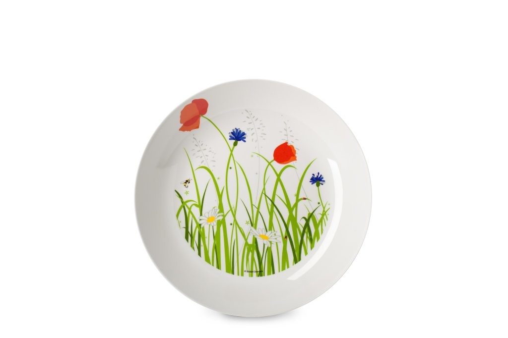 Assiette creuse MEPAL Flow | Fleurs | 220 mm