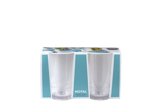 Lot de 2 verres à eau | 275 ml | MEPAL