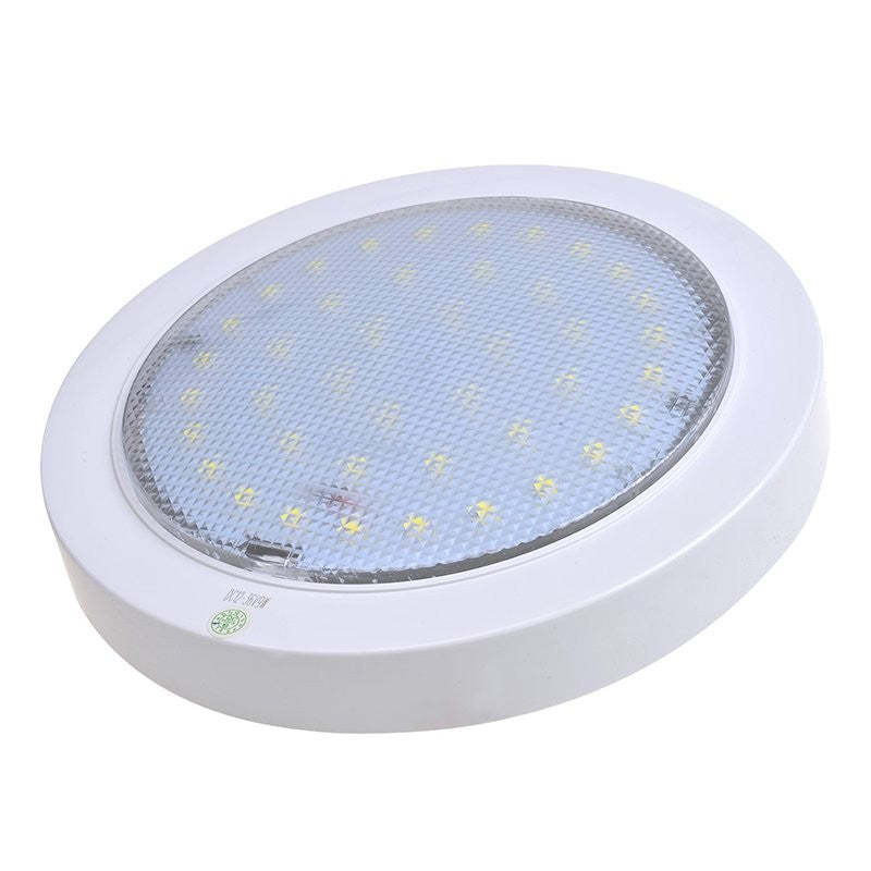 Plafonnier 42-leds 12V 840lm Ø220x50mm