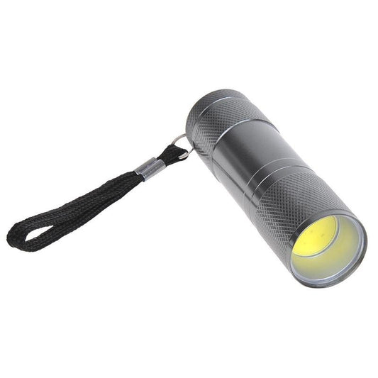 Lampe de poche aluminium COB LED