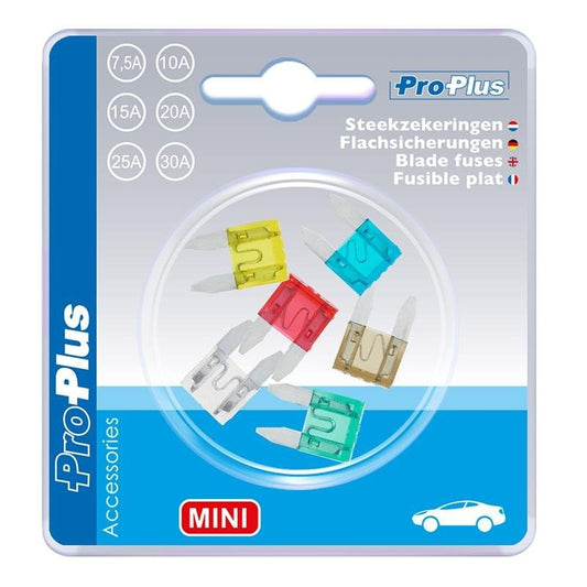 Fusibles mini assortiment de 6 pièces dans blister