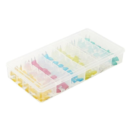 Fusibles mini assortiment 120 pièces en coffre plastique