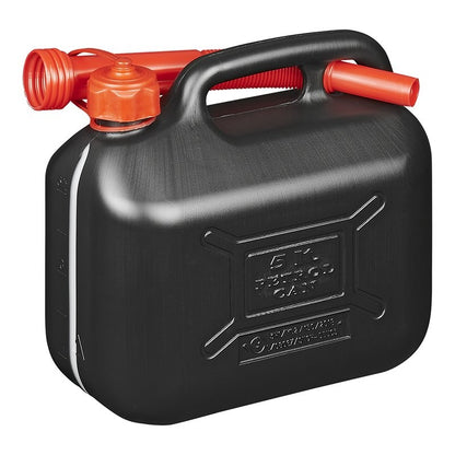 Jerrycan 5L plastique noir UN-approuvé