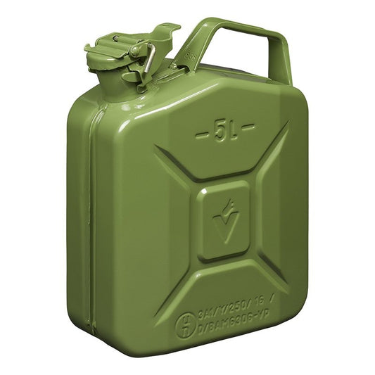 Jerrycan 5L métal vert UN- & TüV/GS-approuvé