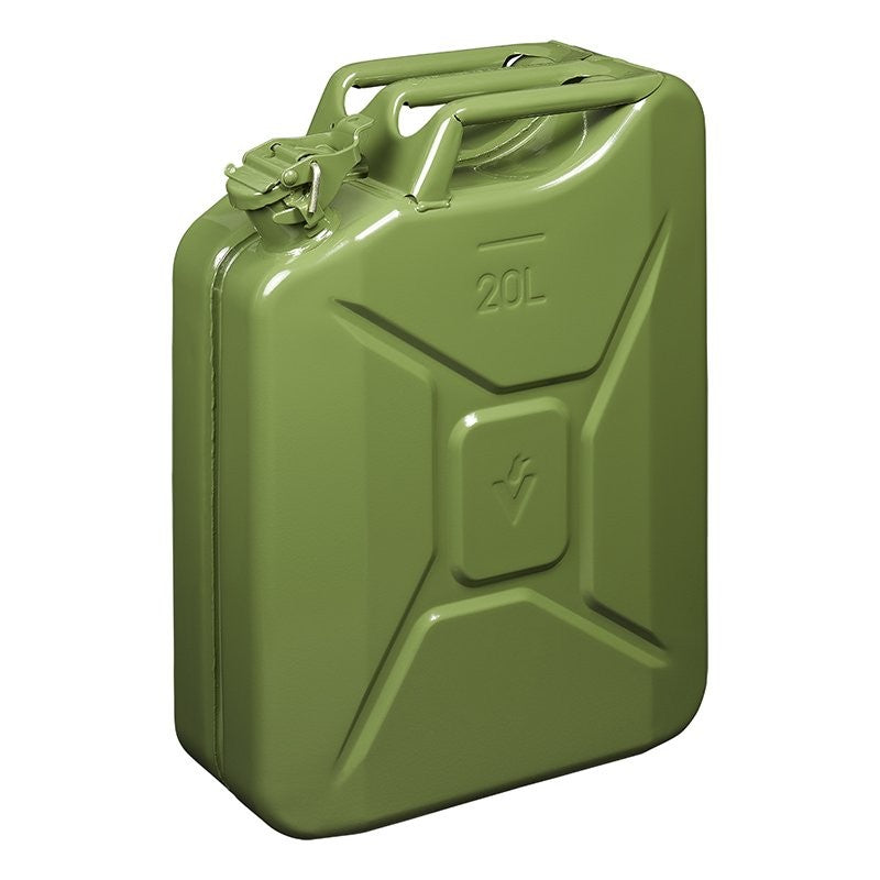 Jerrycan 20L métal vert UN- & TüV/GS-approuvé