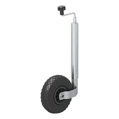 Roue jockey 48mm jante plastique avec pneu d'aire 260x85mm