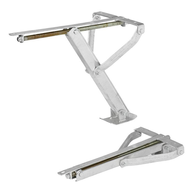 Vérin stabilisateur compact avec pied inclinable 500kg 438x265mm H:410mm