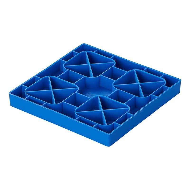 Plaquettes de stabilisation empilable 21x21x3,3cm - jeu de 4 pièces