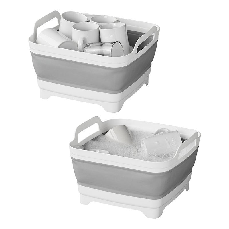 Bassine pliable avec bouchon vidange