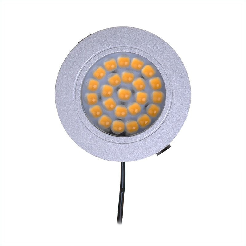 Spot encastrable 24-leds 12V 220lm Ø65x11mm