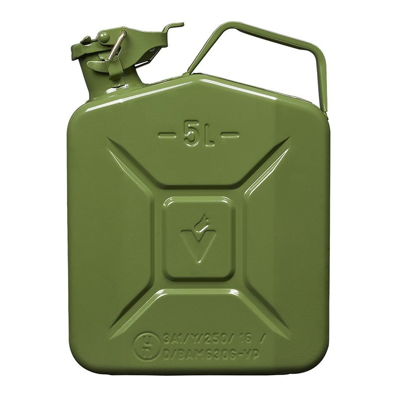 Jerrycan 5L métal vert UN- & TüV/GS-approuvé