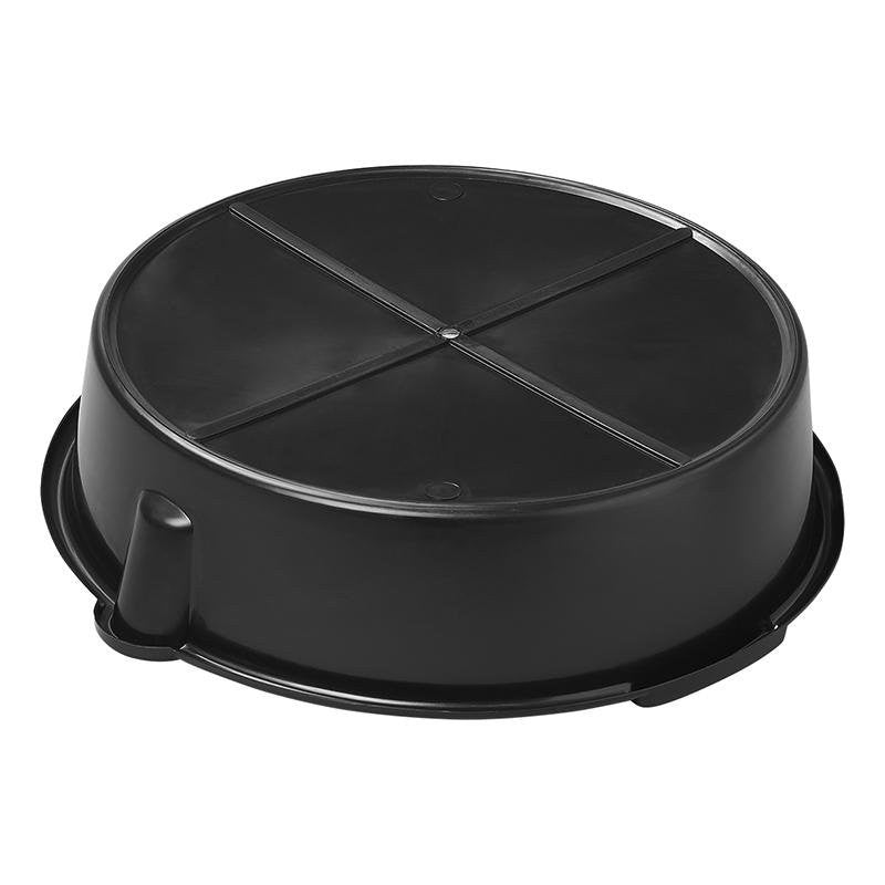 Récipient d'huile ronde 8L