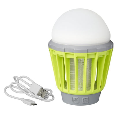 Camping & Insect lampe 2 en 1 rechargeable